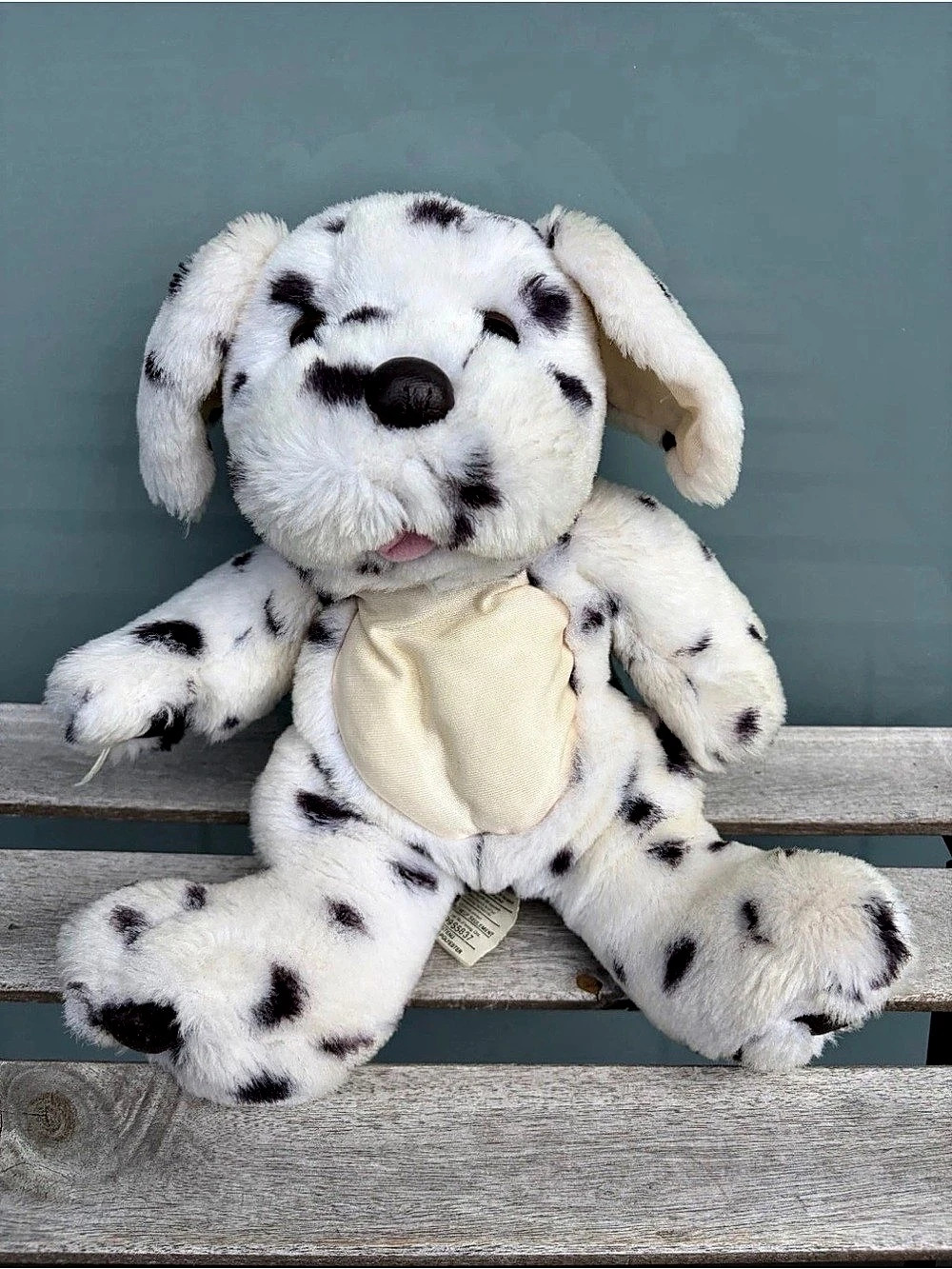 My Puppy Loves Me Spotted Plush Puppy Stuffed Animal